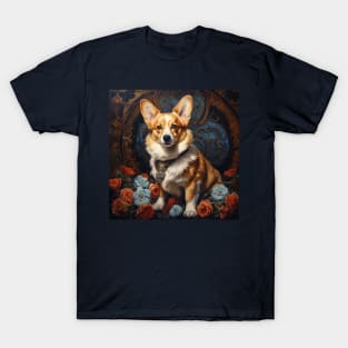 Corgi Filigree T-Shirt